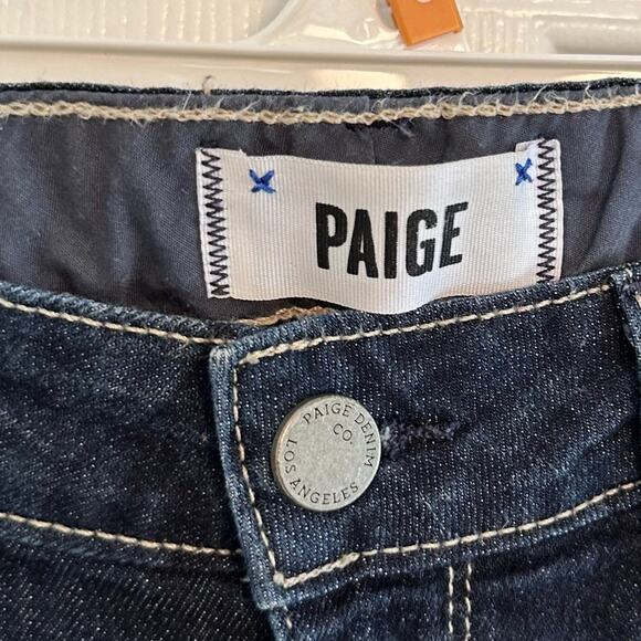 Paige Womens Jeans SIze 27 Skyline Straight Denim Dark Blue - Picture 7 of 8